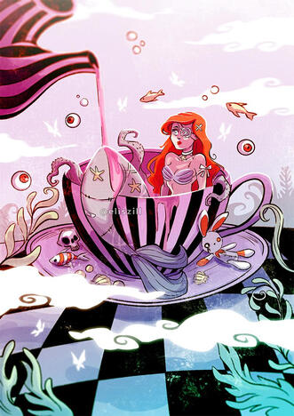 Ariel in wonderland