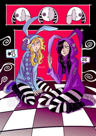 Character design: Bunny girls